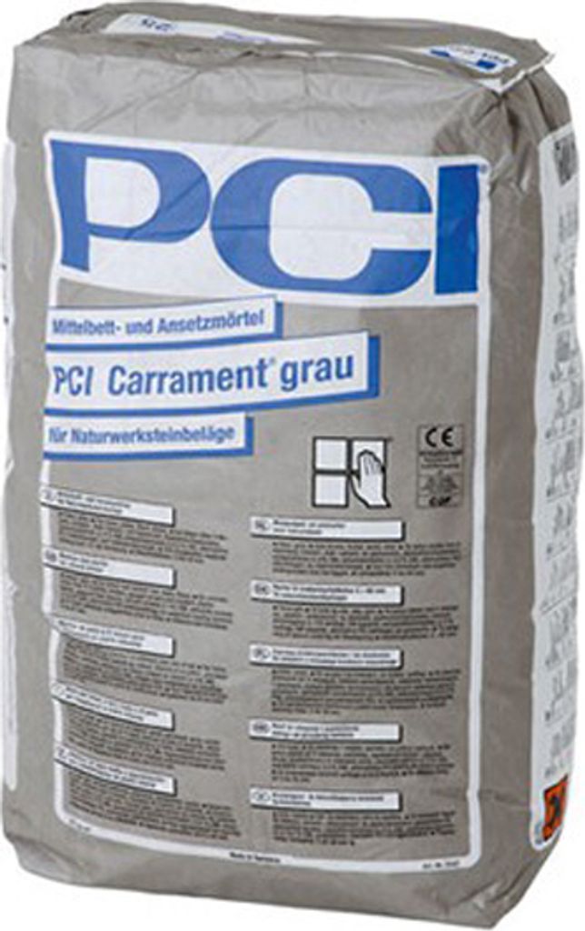 PCI Carrament Natursteinmörtel grau 25kg Produktbild 