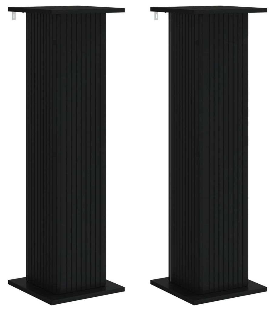 “2026 Modern“ Schwarz Pflanzenständer 2 pcs Schwarz 30,5 x 30 x 100,5 cm - Designermöbel 52186 - Pflanztische