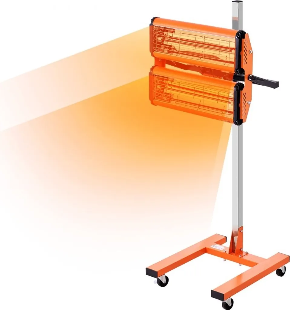Lampe séchage peinture 2200W contre les défauts de vernis auto