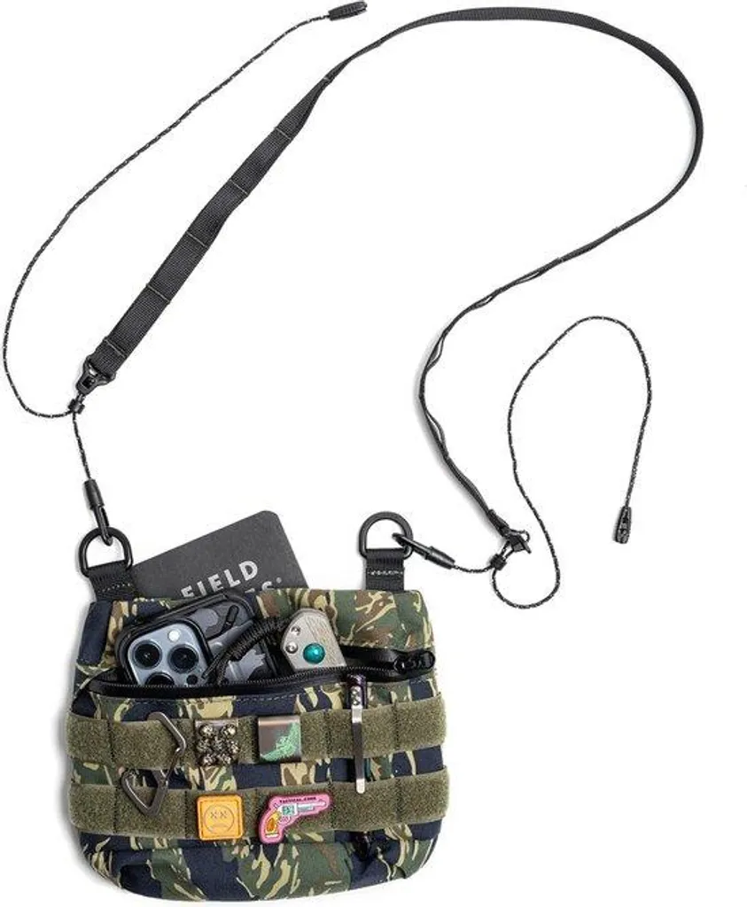 Sac à dos anti-usure Cordura 500D noir avec rangement organisé EDC