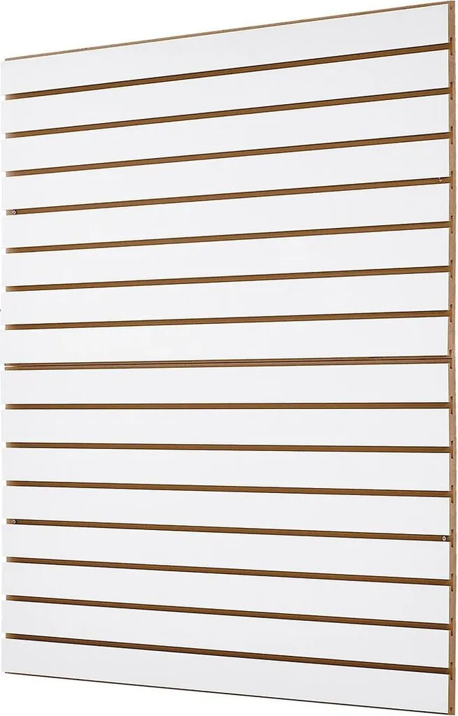 Gagnez de la place : Panneaux muraux à lattes MDF blanc 4x4 pi garage