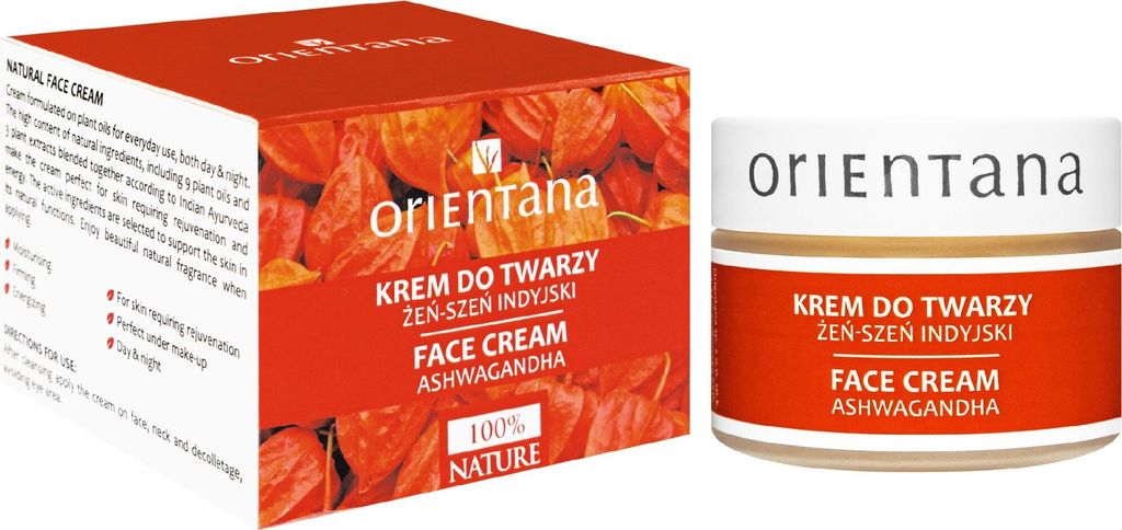 ORIENTANA Crème visage jour et nuit - Ginseng indien Image du produit 