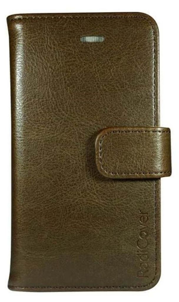 RADICOVER Strahlenschutz-Handyhülle PolyurethaniPhone 6/7/8/SE Flipcover Braun