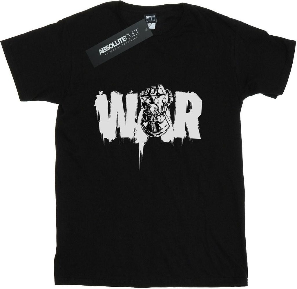 Marvel - "Avengers Infinity War" T-Shirt für Herren BI12335 (XXL) (Schwarz)