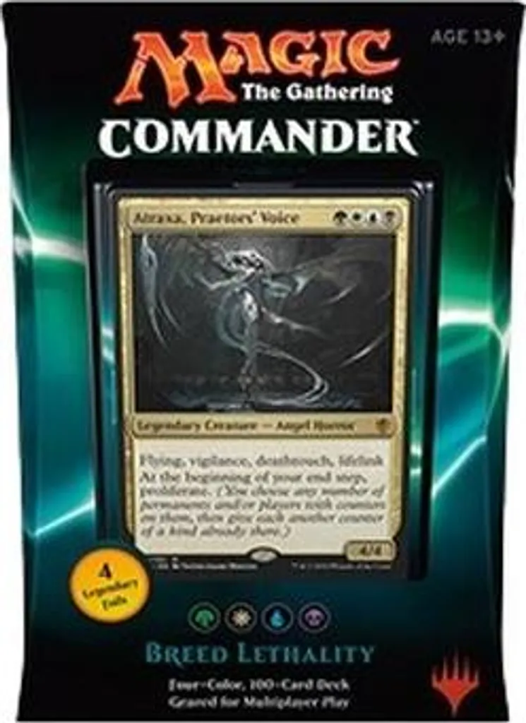 Deck Commander 2016 Breed Lethality Quatre Couleurs Atraxa