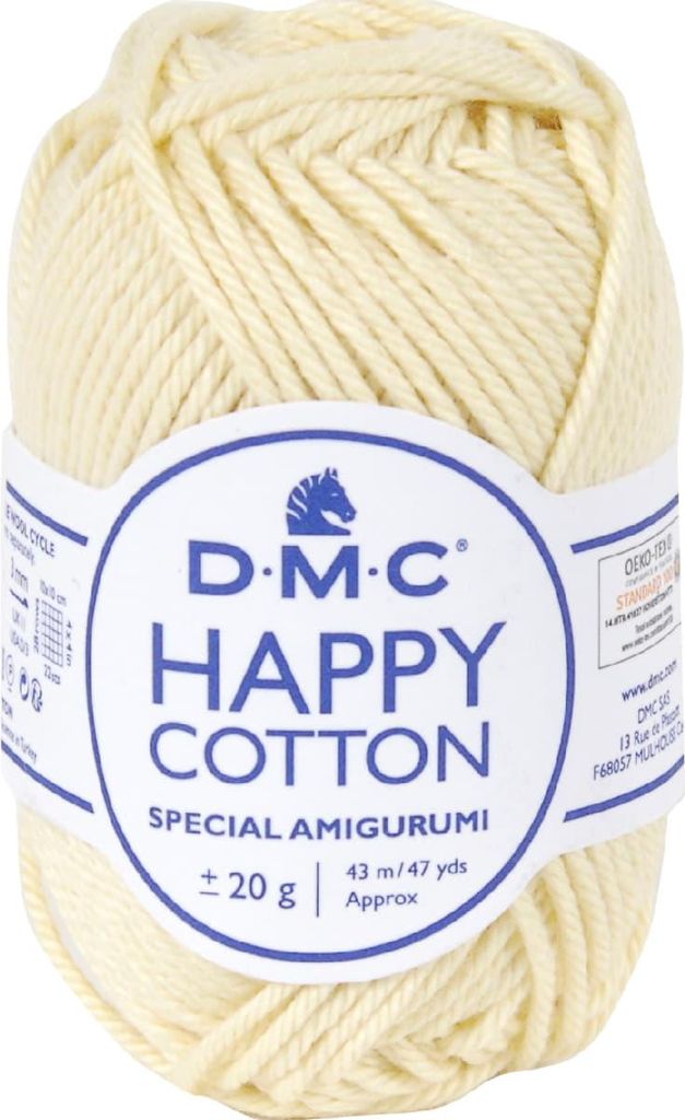 DMC Happy Baumwolle – weiches Garn aus 100 % Baumwolle, 392 (Farbe 770)