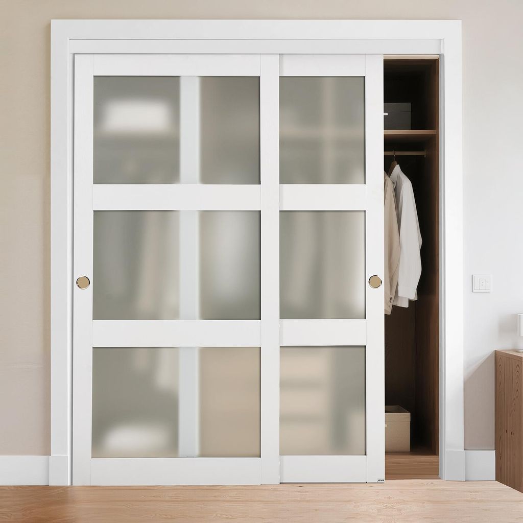 Posuvné dvere VEVOR 1829 mm x 2032 mm (zodpovedajúci rozmer Obrázok produktu 