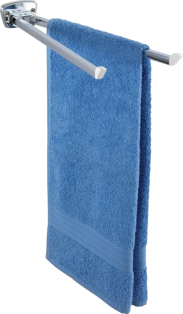 WENKO Handtuch Halter Edelstahl Stangen Ständer Wand BASIC Produktbild 