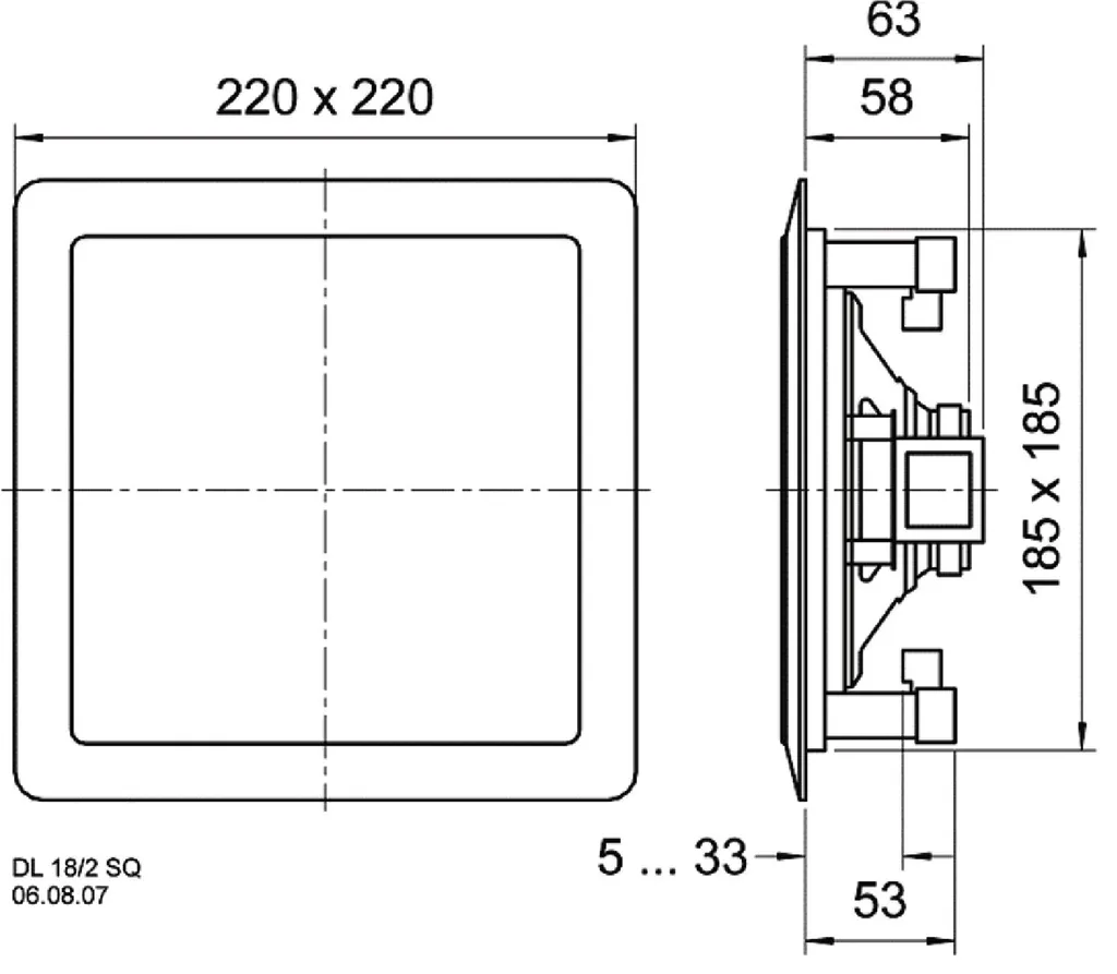 Haut-parleur Visaton 50154 : Solution Audio Discrète 100V et 8 Ohm - 3