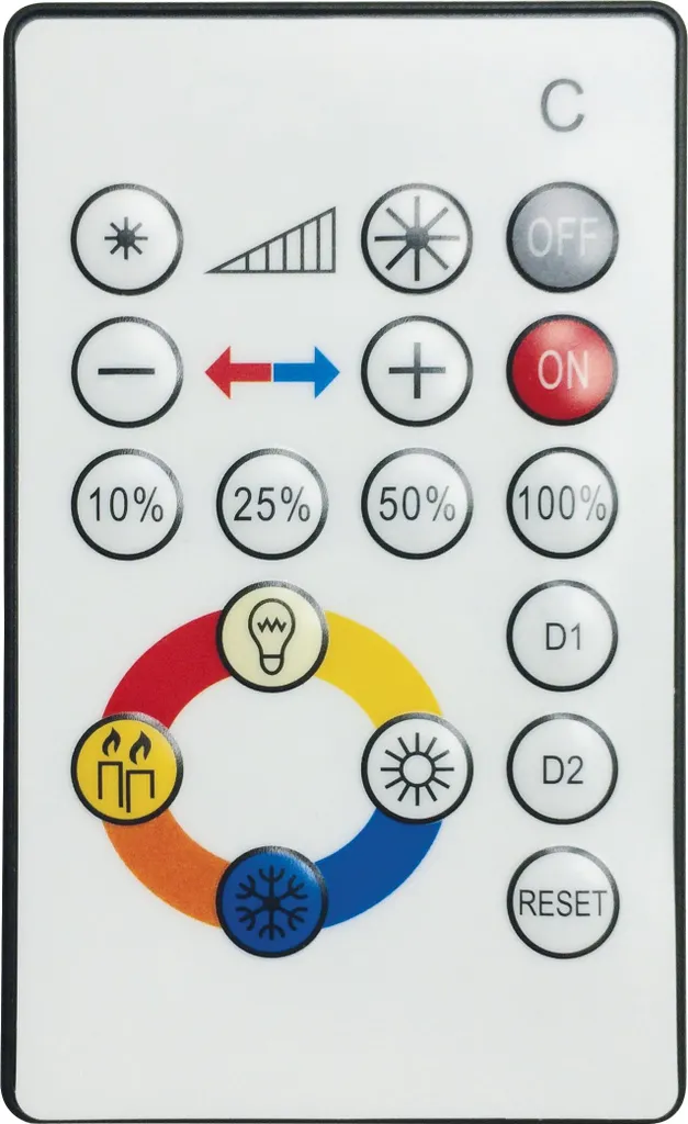Luminaire LED Télécommandé Voltago 2 à Intensité Variable Effet Cristal