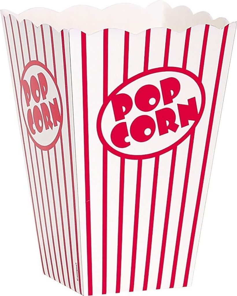 Popcorn Boxen, 10 Stück, 16 cm Produktbild 