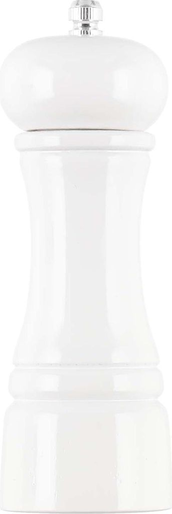 Weiße Gewürzmühle, 16 cm