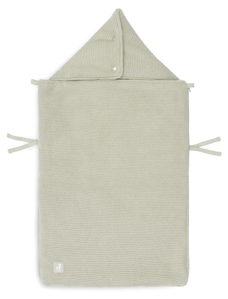 Jollein Fußsack Olive Green für Babyschale/Kinderwagen Produktbild 