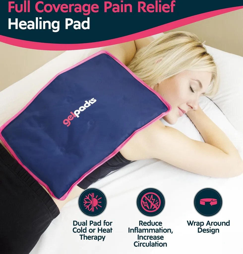 Coussinet de Refroidissement Flexible et Réutilisable - Grand Pack Gel