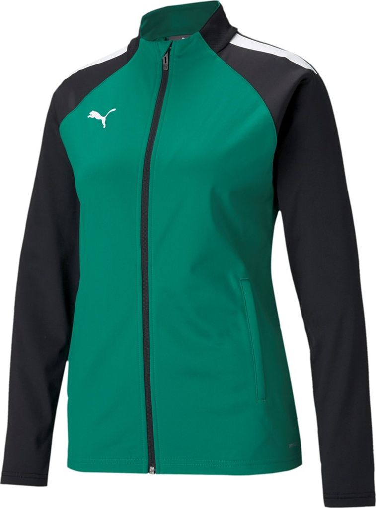 Puma teamLIGA Training Jacke Damen grün schwarz Gr S