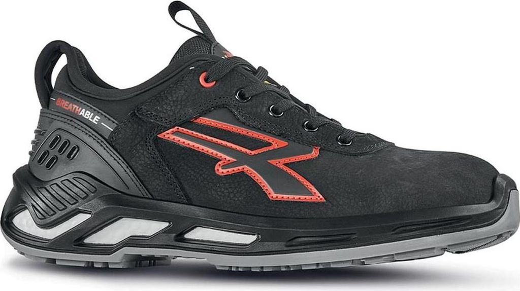 Bezpečnostná obuv TUCKER Gr.42 W.11 black/red S3S CI FO SR Obrázok produktu 