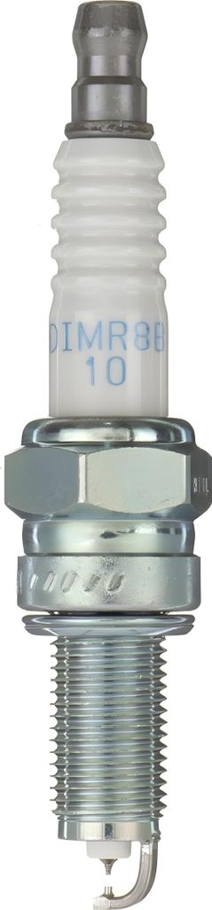 Zündkerzen Set NGK 6x DIMR8C10 Zündkerze entstört, 19,0mm Langgewinde Ø 10,0mm Hex 16,0mm, Elektrodenabstand 1,10mm, Wärmewert 8, 92743