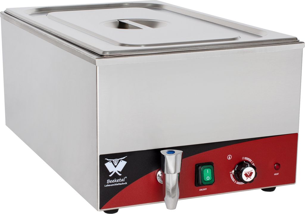 Beeketal Speisenwärmer Wasserbad Bain Marie, Bain Marie Modell:BBM1