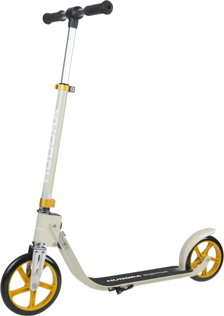 Trottinette Adulte pour Trajet Travail Hudora BigWheel 215 Sable