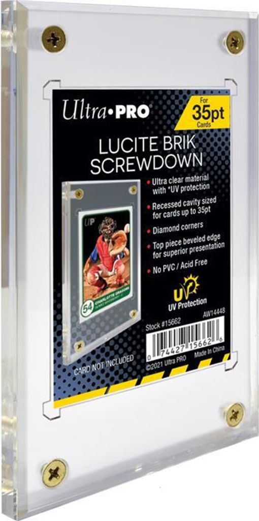 Ultra Pro - Lucite Brik UV Screwdown 35PT