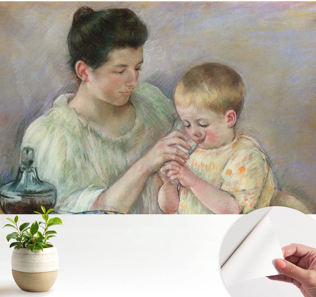 Fototapete selbstklebend - 104x70 cm - Tapete - Wandtapete - Wandbilder - Klebefolie - Dekofolie - Tapete Folie - Wand - Dekoration - Wohnzimmer - ...