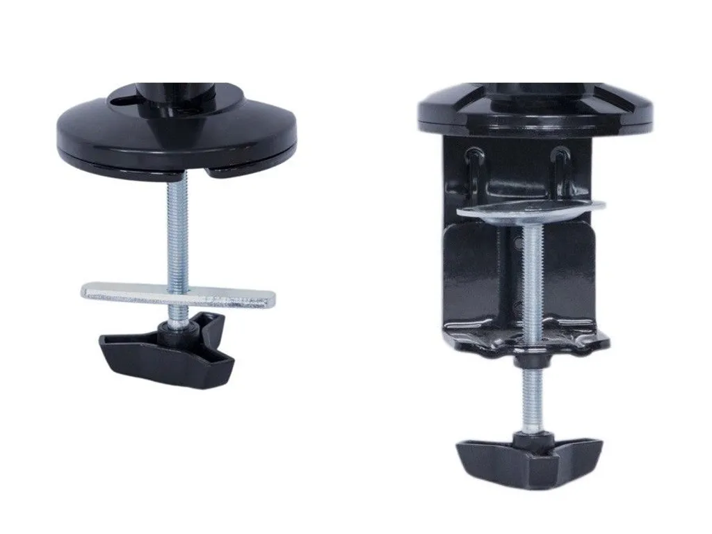 Support Écran LCD avec Pince de Table et Porte-Clavier Ergonomique Pro - 7