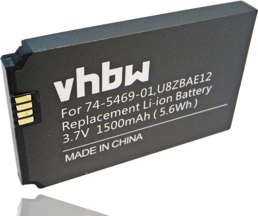 vhbw Akku kompatibel mit Cisco Unified Wifi IP Phone 7925G, 7921G, 7925G-A-K9, 7925G-EX schnurlos Festnetz Telefon (1500 mAh, 3,7 V, Li-Ion)
