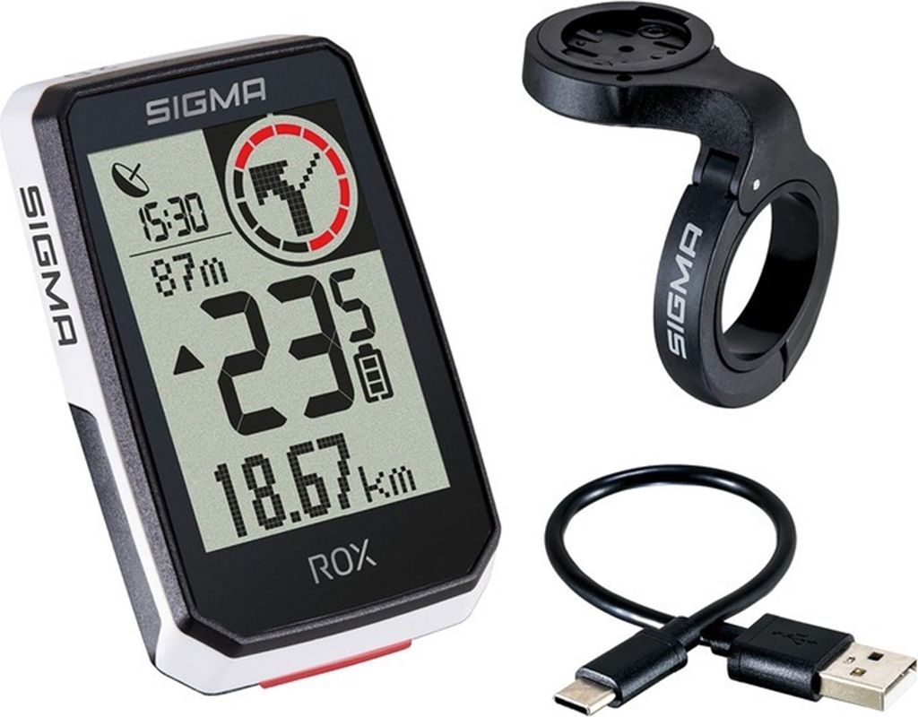 Sigma Computer ROX 2.0 GPS white Top Mount Set Produktbild 