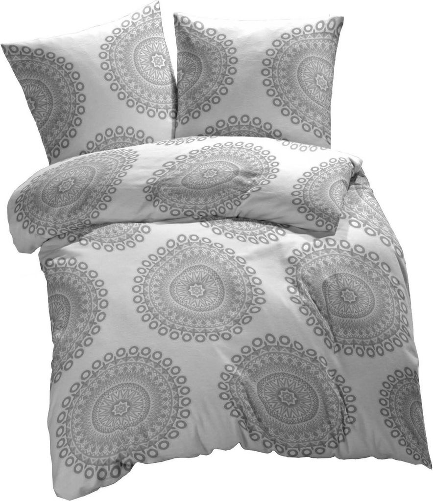 etérea Bettwäsche Microfaser 200x220 cm 2Stk 80x80 cm