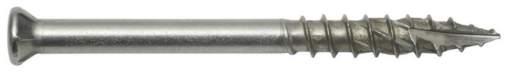 Terrassenschraube ttap25 inkl. Bit 5,5 x 40 mm Edelstahl A2 - 500 Stück