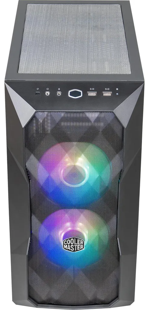 Boîtier PC TD300 Mesh Cooler Master avec Façade 3D et Verre Trempé - 2