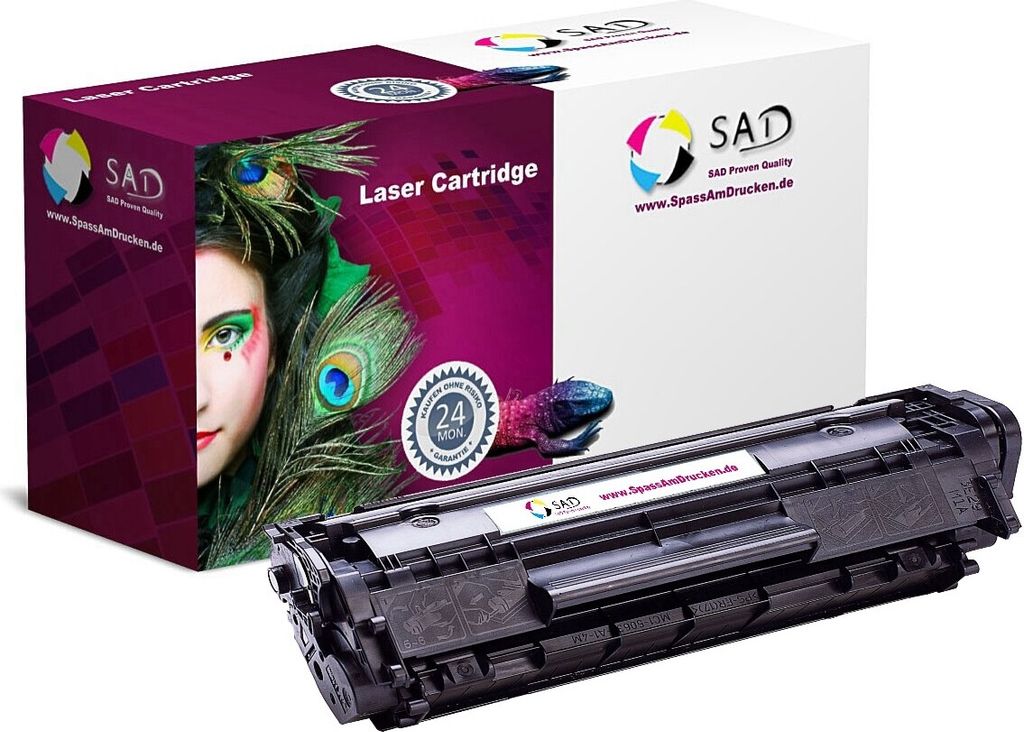 Toner kompatibel für HP Q2612A / Canon FX10 / 703 / FX9(12A) LaserJet 1010/1012/1015/1018/1020/1022/3015/3020/3030/3050/3050Z/3052/3055/M1005MFP/M...