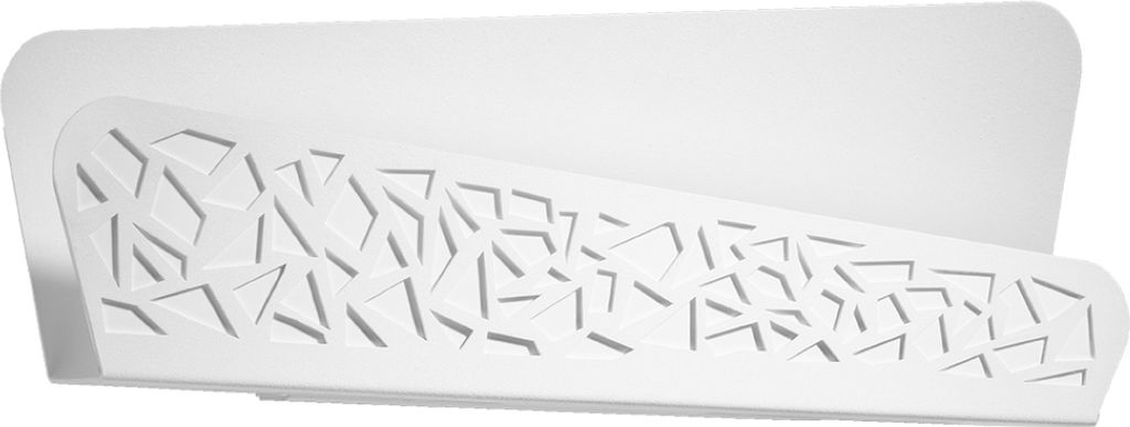 Wandleuchte ALIZA weiß 2xG9 8W Stahl/PVC 15x6x40cm Sollux Lighting