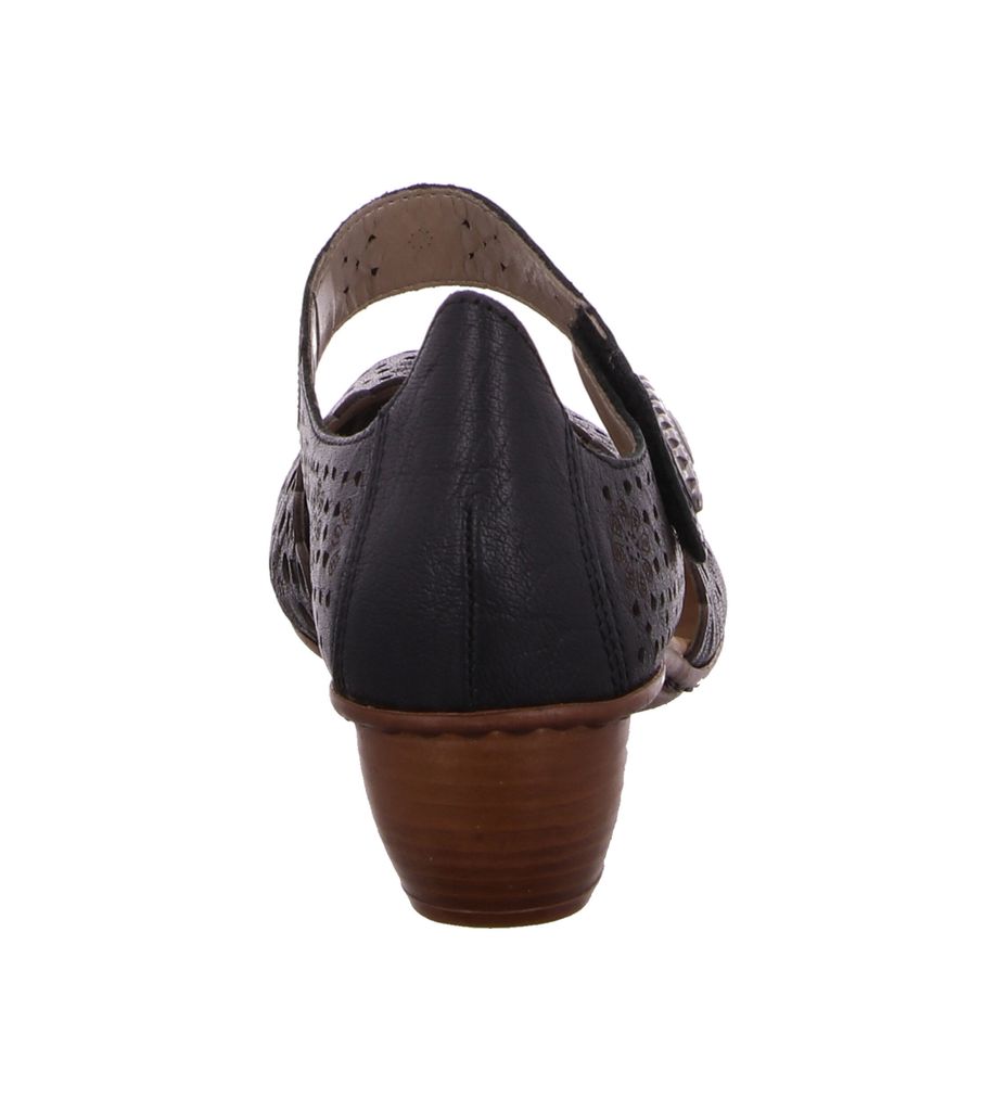 Rieker Spangenpumps schwarz in Gr. 40