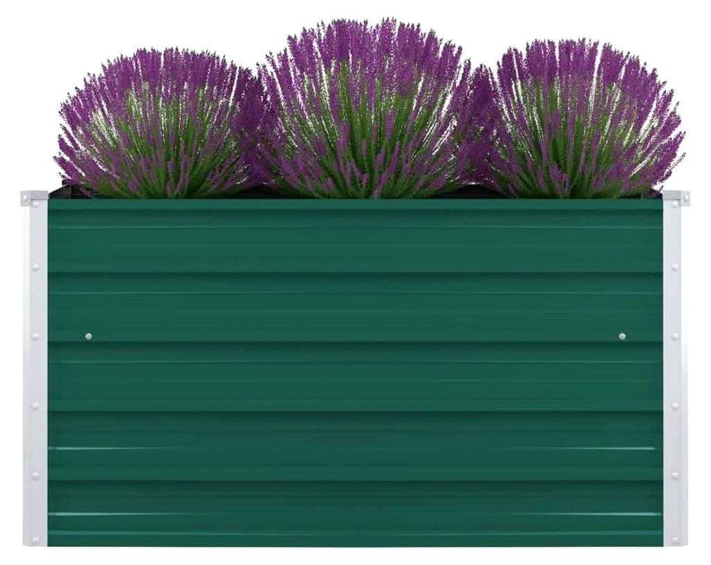 Hochbeet 100x100x45cm aus verzinktem Stahl