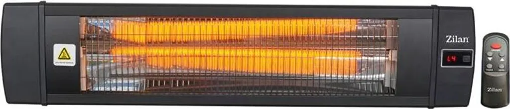 Chauffage carbone Zilan ZLN-1624 avec thermostat et sécurité anti-chute