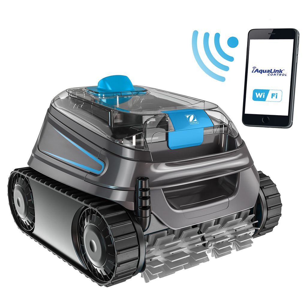 Boden, wände und wasserleitung des elektrischen poolroboters – wlan - Zodiac cnx 30 iq wifi