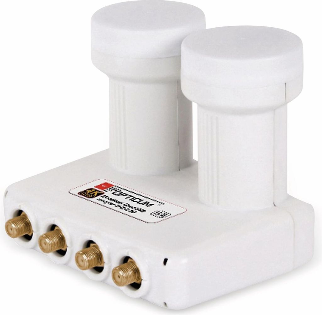 RED OPTICUM LMQP 04H Monoblock Quad LNB 0.1dB - LNB Produktbild 