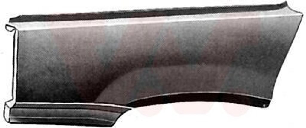 VAN WEZEL 1708657 Kotflügel Vorne Links für FIAT Panda Schrägheck (141)
