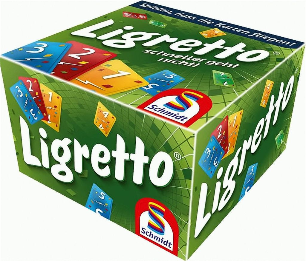 Schmidt Spiele Ligretto grün, 10 cm, 10 cm, 6,8 cm Produktbild 