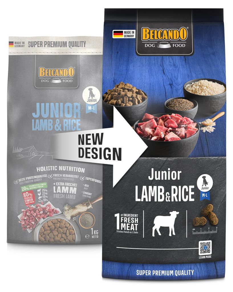 BELCANDO Junior Agneau & Riz, 1 kg Image du produit 