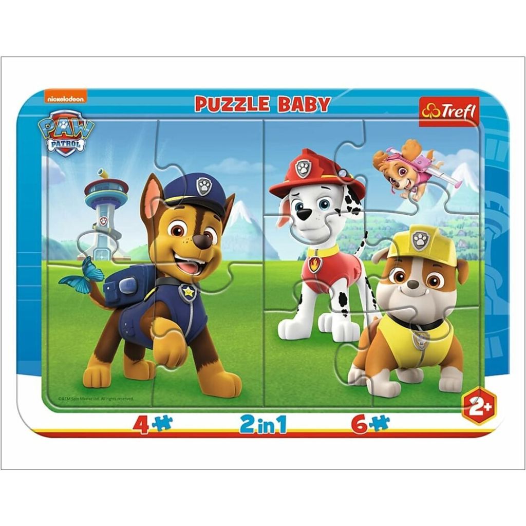 Trefl Paw Patrol Baby, 4 Stück(e), Cartoons, 2 Jahr(e)