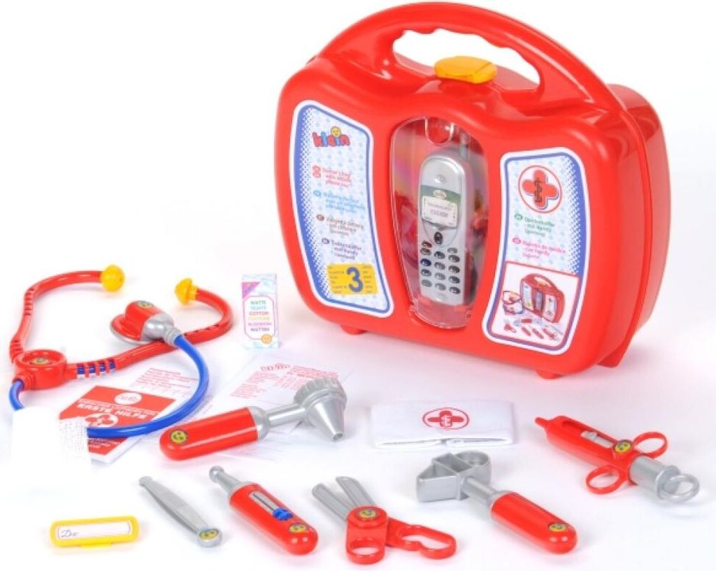 Mallette de médecin avec téléphone portable Image du produit 