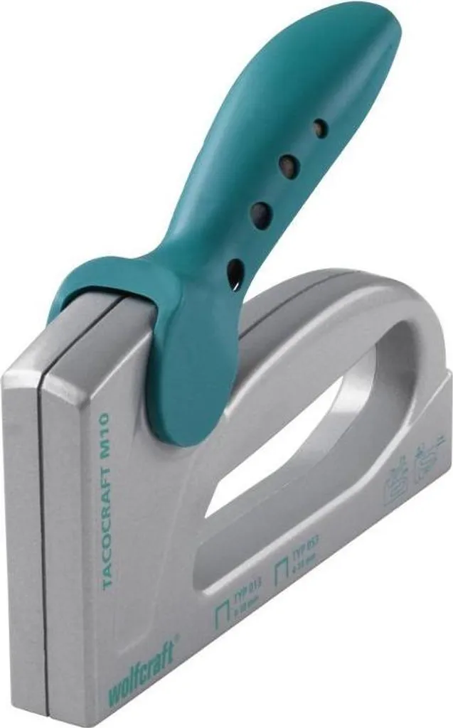 Agrafeuse wolfcraft tacocraft M 10 manuelle avec corps en acier plein