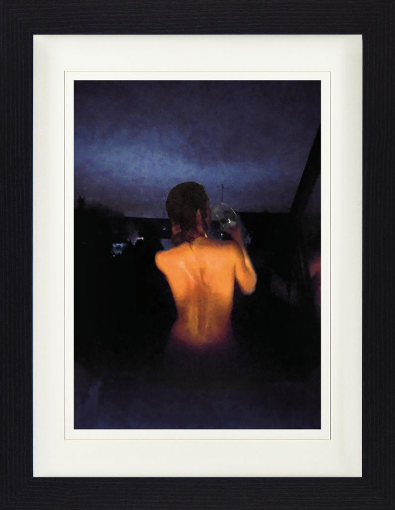 Frauen Gerahmtes Bild Mit Edlem Passepartout | Wand-Bilder | Im Bilderrahmen - Erotische Aussicht (40 x 30 cm)