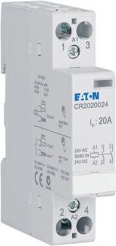 Schütz 24V AC/DC 2 Schließerkontakte CR2020024