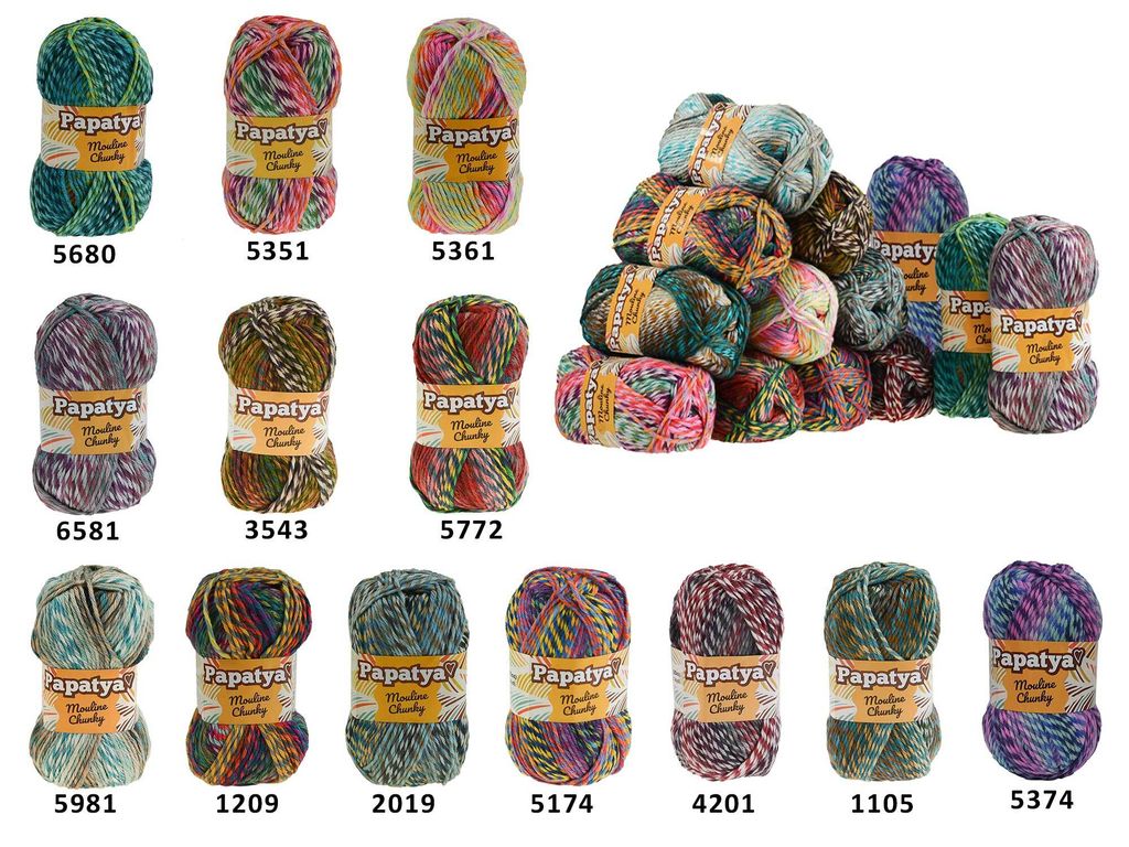 Katia Azteca Strickgarn (Farbe: Stahl) - 53% Wolle, 47% Acryl - 100g/180m - Für Pullover & Accessoires