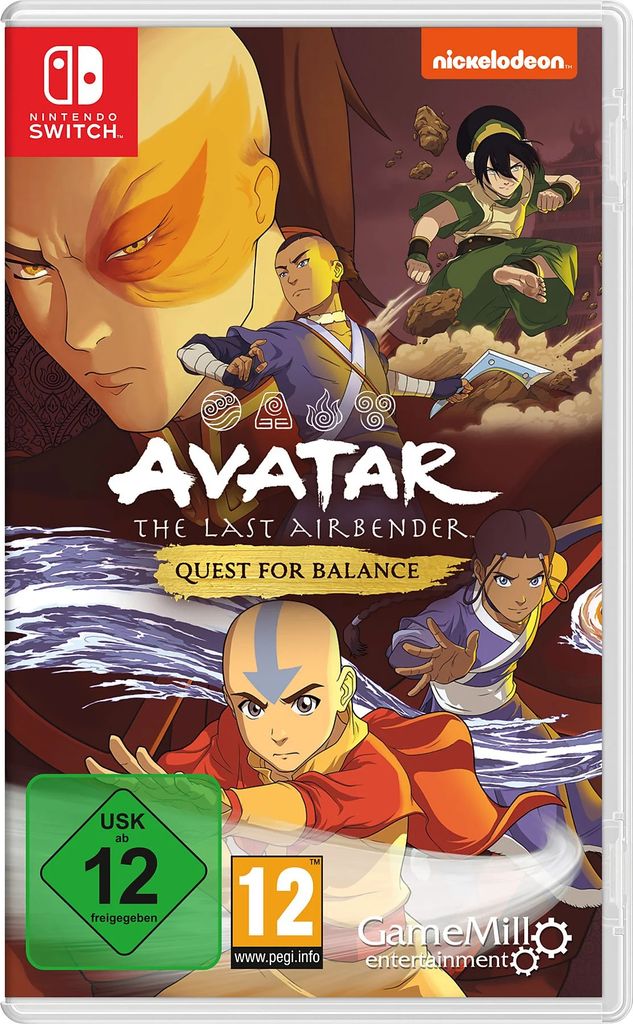 Avatar  Switch  The Last Airbender Produktbild 