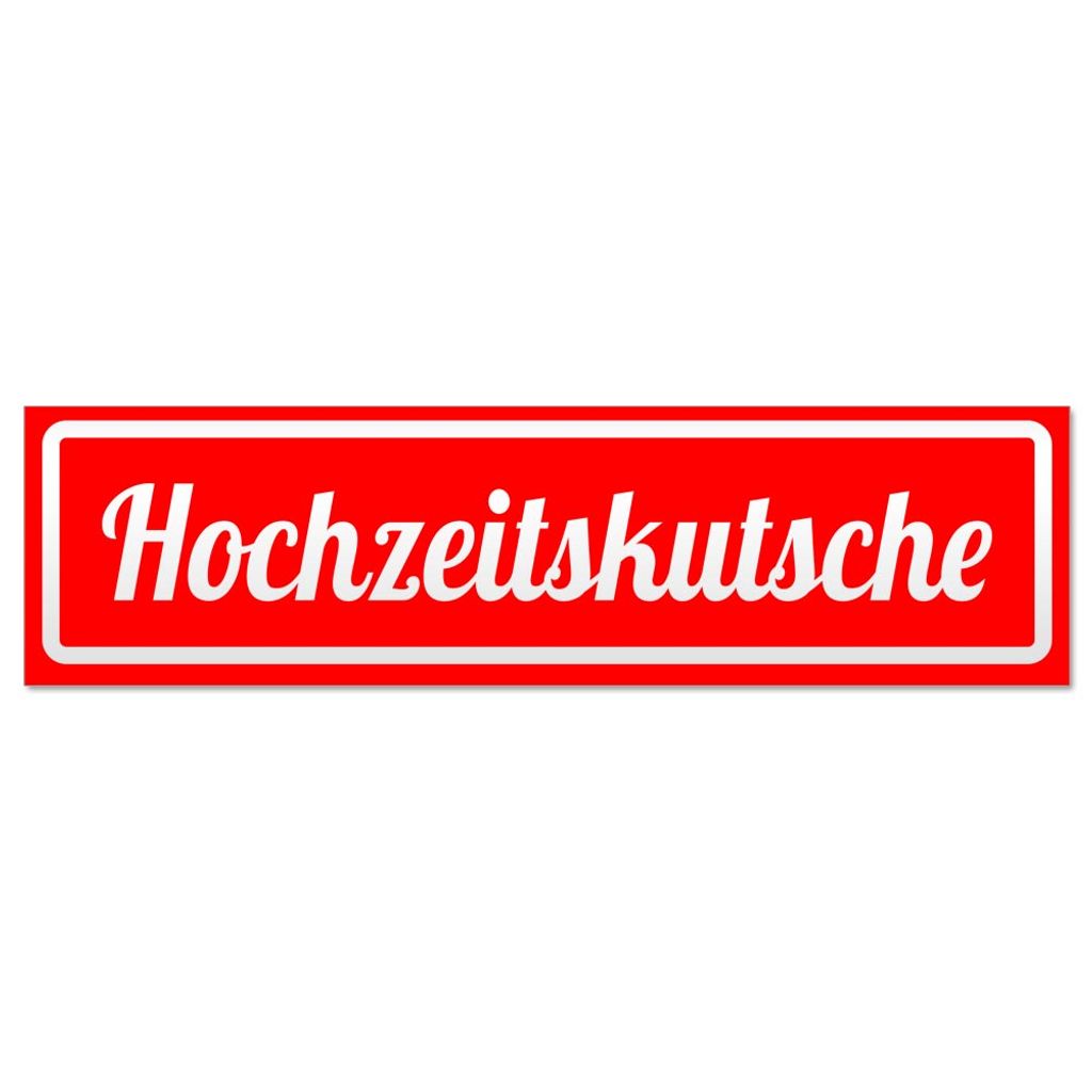 Königskutsche invertiert Magnetschild Schild magnetisch