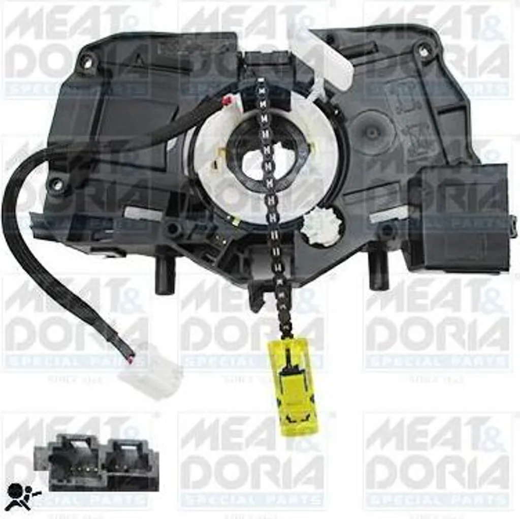 Contacteur tournant airbag 255678545R compatible Sandero et Logan